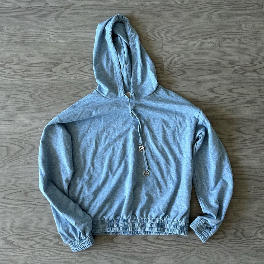 Michael Kors Blue Hoodie Sweatshirt